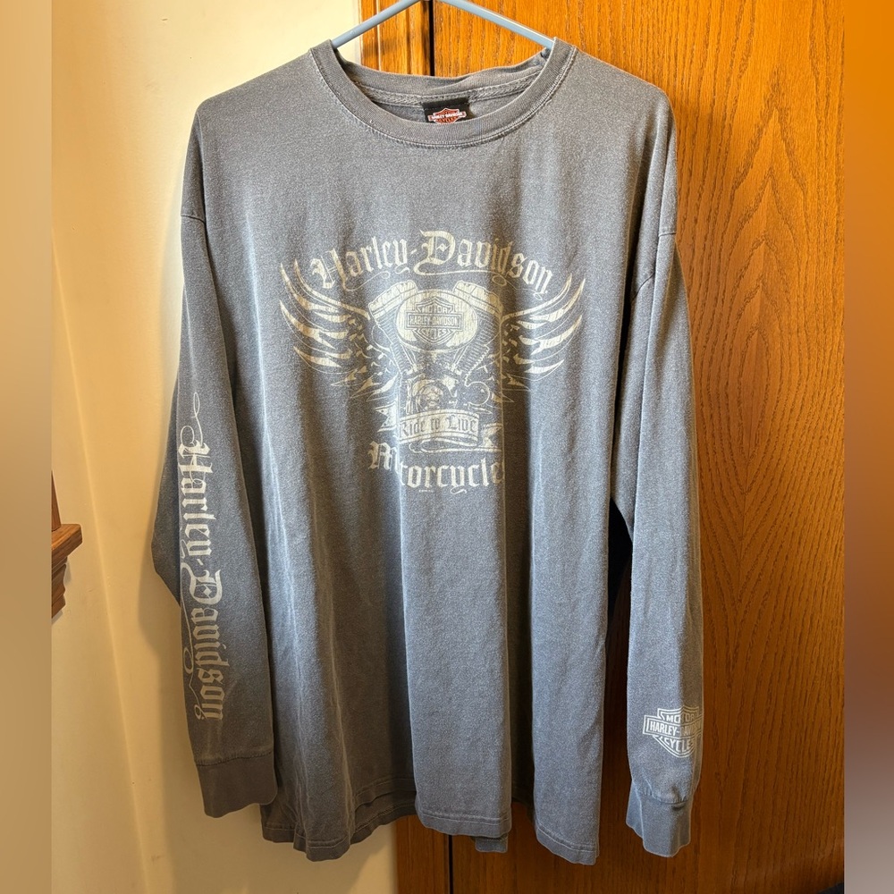 Harley Davidson 2009 Lakeland Florida Long sleeve T shirt XL